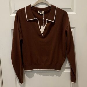 FRNCH Paris Brown Laurie  Sweater